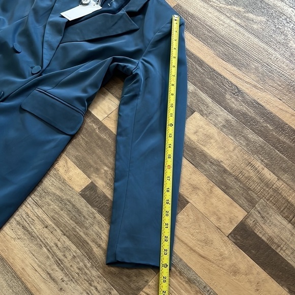 7 for all mankind blazer suit jacket size medium - Picture 12 of 13